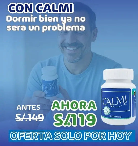 CALMI Reduce la ansiedad y mejora tu descanso | 30 cápsulas