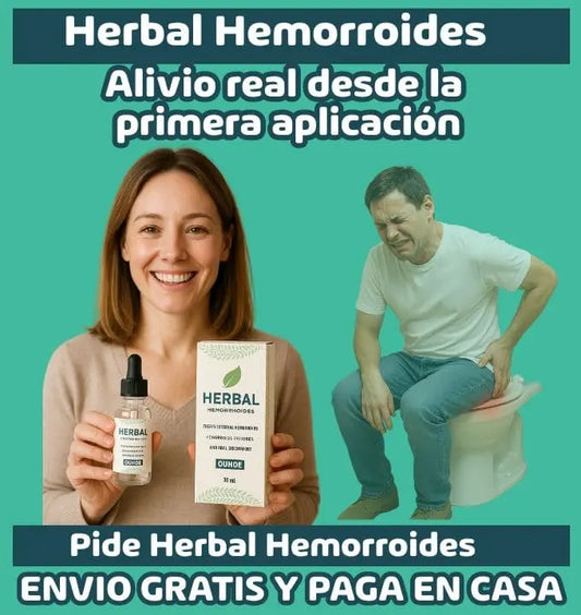 Herbal Hemorroides – Alivio Natural en Gotas